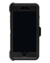 WallSkiN Turtle Series Cases for iPhone 6 Plus / iPhone 6S Plus (Only) Full Body Protection with Kickstand & Holster - Shadow (Black/Black)
